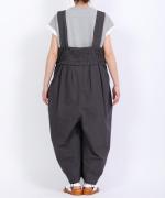 ハンドスモッキングコットンポプリン　サロペット